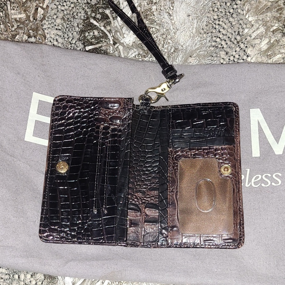 **Brahmin***COCO  BROWN  CROSSBODY BRAHMIN   WITH MATCHING WALLET!!!!! - Picture 6 of 16